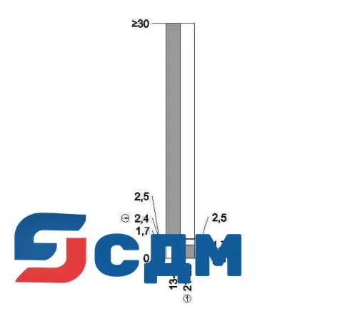 3SE5212-1RV40 Корпус шириной 31 мм согласно EN 50047