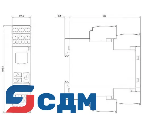 3UG4851-2AA40 Контроль скорости
