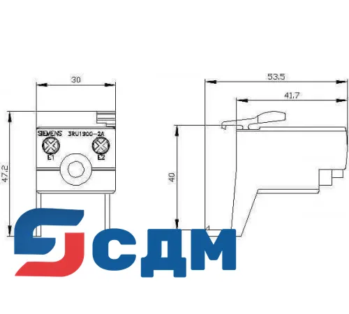 3RU1900-2AF71 Аксессуар