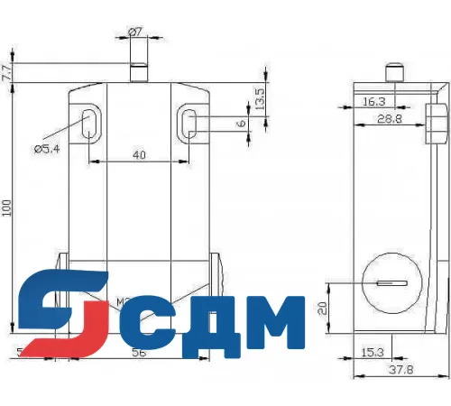 3SE5162-0CA00-1CA0 XL, Ширина корпуса 56 мм