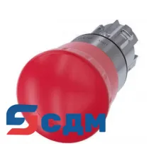 3SU1050-1HB20-0AA0-ZY12 Кнопка грибовидная АВАРИЙНОЙ ОСТАНОВКИ