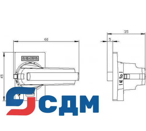 3KD9101-1 Аксессуар и запасные части