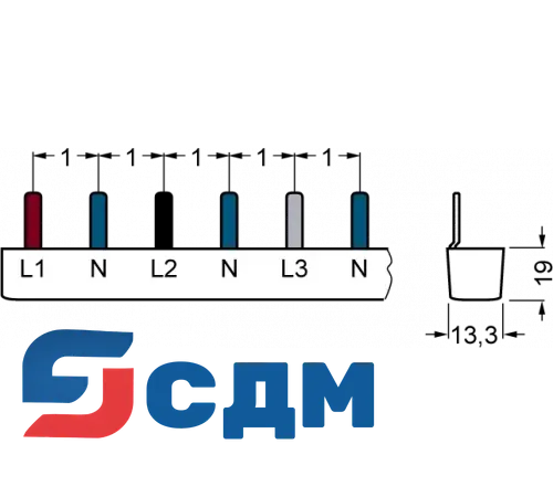 5ST3653 Сборные шины 5ST для модульных устройств