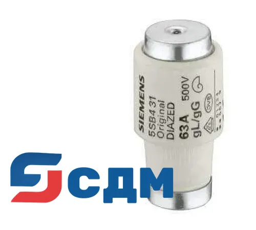 5SB4010 Предохранитель DIAZED, установочная глубина 85 мм