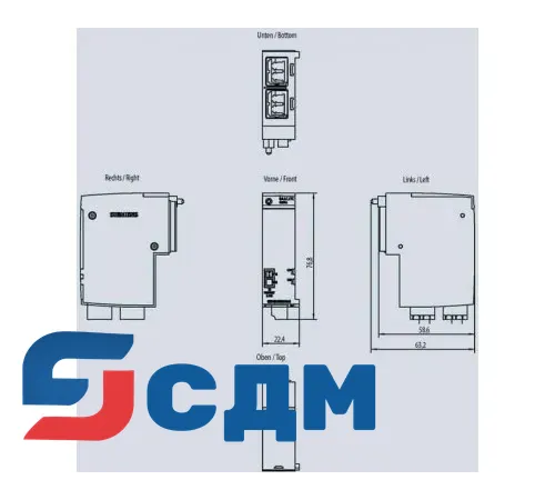 6ES7193-6AG40-0AA0 Сетевые адаптеры