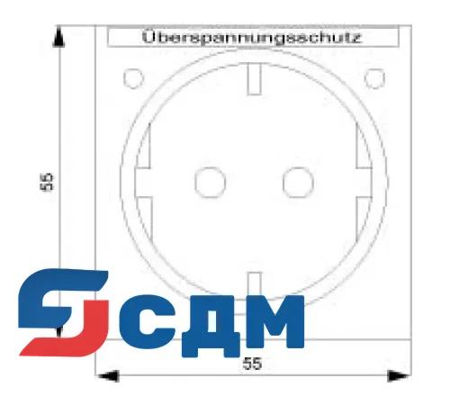 5UB1565 Розетка