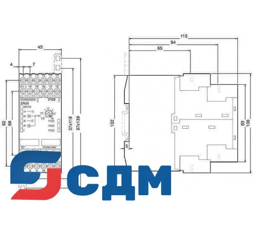 Реле безопасности Siemens 3TK2845-1GB44