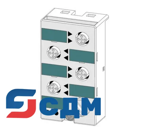 3RK2400-1GQ20-1AA3 Модуль дискретного ввода/вывода К45 с IP67