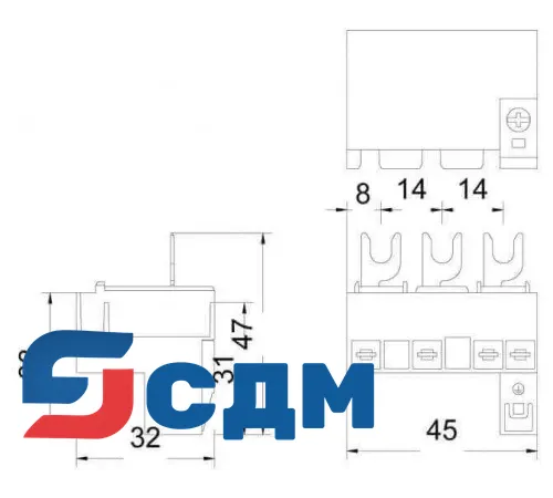 Дополнительный аксессуар Siemens 3RT1926-4RD01