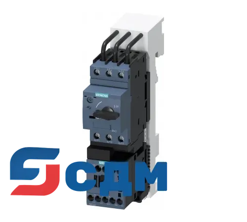 3RA2110-0DD15-1BB4 3RA21 для монтажа на адаптер сборных шин с межосевым расстоянием 60 мм