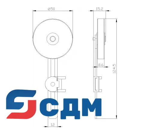3SE5000-0AA58 Корпуса шириной 31 мм в соответствии с EN 50047