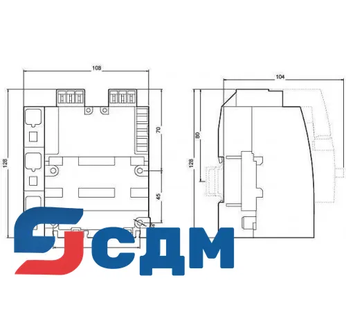 3RV1917-1A 3RV19 система подачи