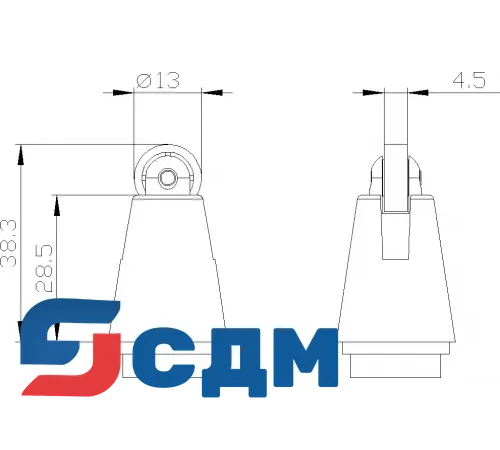 3SE5000-0AD05-1AJ0 Корпуса шириной 40 мм в соотв. с EN 50041
