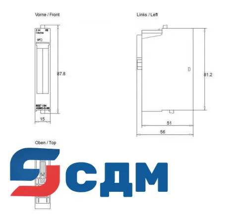 6ES7134-4GB62-0AB0 система распределенного ввода-вывода SIMATIC ET 200S