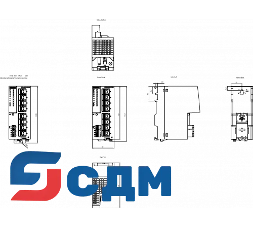 6GK5108-0BA00-2AC2 SCALANCE XC-100 неуправляемый