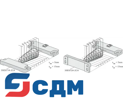 3SE6614-4CA01 Магнитные выключатели SIRIUS 3SE6