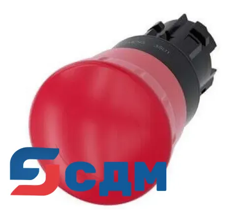 3SU1000-1HG20-0AA0 Кнопка грибовидная АВАРИЙНОЙ ОСТАНОВКИ