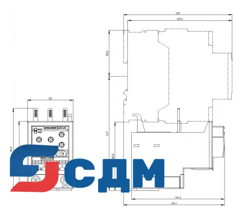 3RR2143-3AA30 Реле контроля тока