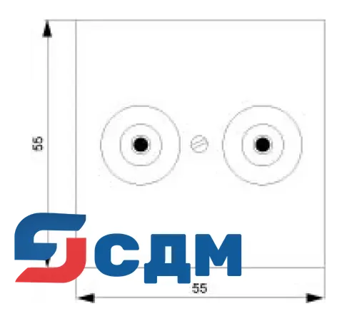 5TG2068 Телекоммуникационная розетка