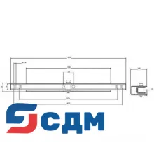 3VL9600-8LD00 Модуль взаимной блокировки задний
