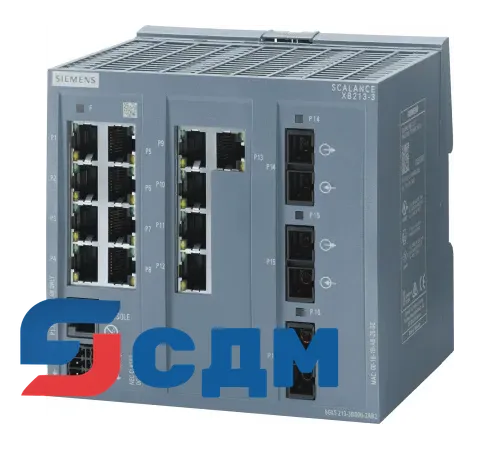 6GK5213-3BD00-2AB2 SCALANCE XB-200 управляемый
