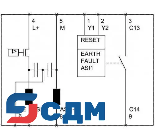 3RK1901-1DG12-1AA0 Модуль развязки данных S22.5