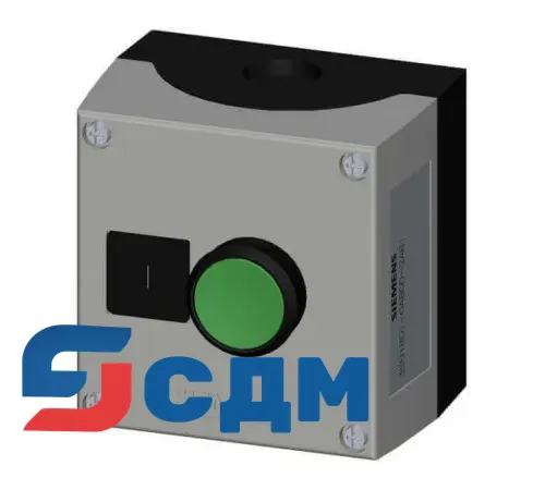 3SU1801-0AB00-2AB1 Кнопка и индикаторные лампы в корпусе