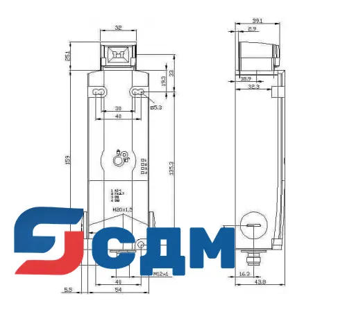 3SF1324-1SD21-1BA3 3SF1 с пластмассовыми корпусами