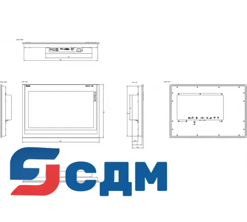 6AV7863-3TB10-0AA0 SIMATIC Industrial Flat Panel
