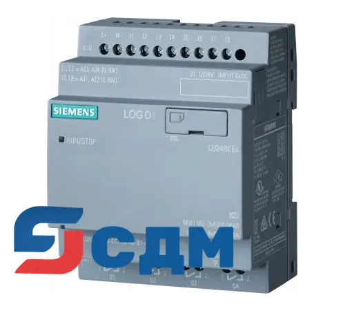 6ED1052-2MD08-0BA1 Логический модуль LOGO! нового поколения
