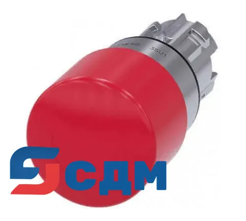 3SU1050-1GB20-0AA0-ZY13 Кнопка грибовидная АВАРИЙНОЙ ОСТАНОВКИ
