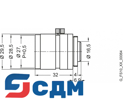 6GF9001-1BG01 Объектив