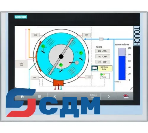 6AG1124-0QC02-4AX0 Панель оператора SIPLUS Comfort Panels