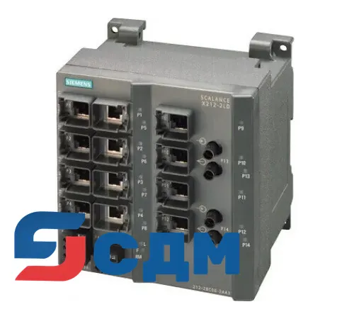 6GK5212-2BC00-2AA3 Управляемый коммутатор SCALANCE X-200