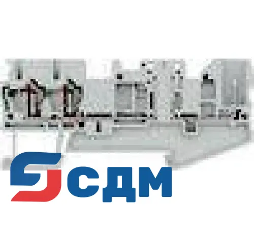 8WH5103-6FF00 Клеммы ALPHA FIX Combi 8WH5 со штыревыми контактными зажимами