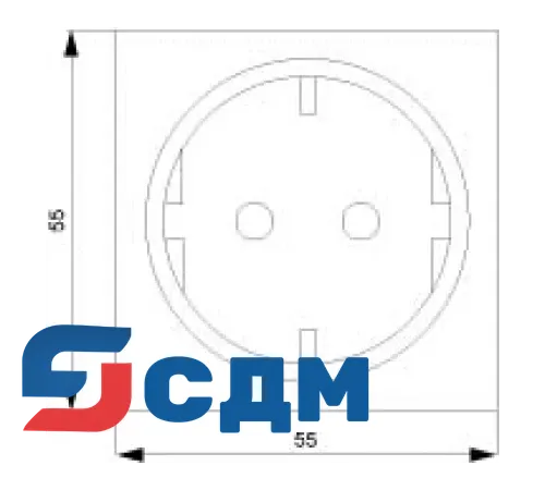 5UB1551 Розетка