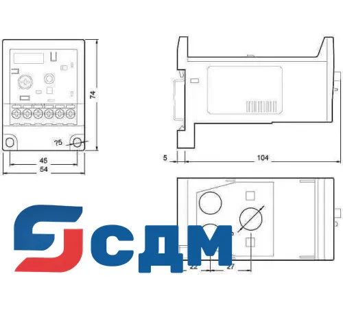 3RB2036-1QW1 3RB20, 3RB21 для стандартного применения