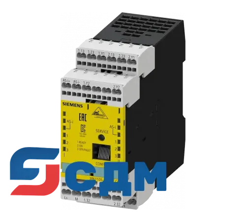3RK1105-1BG04-0CA0 Отказоустойчивый монитор (реле безопасности) с AS-интерфейсом