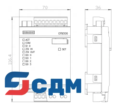 3VA9987-0UA10 Аксессуар и запасные части