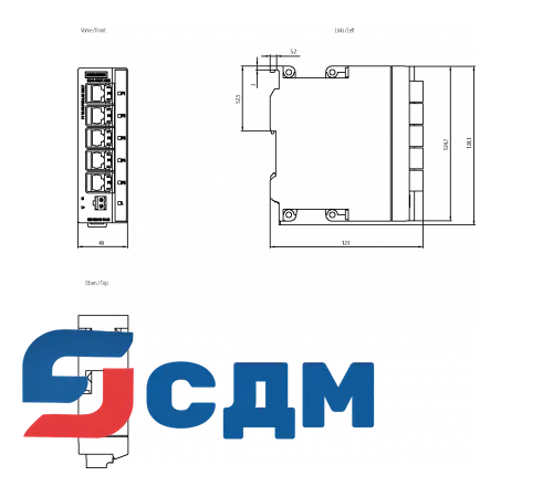 6GK5005-0BA10-1AA3 Начальный уровень SCALANCE X-000