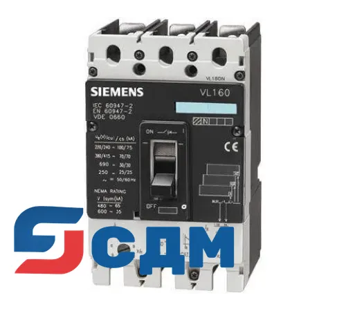 3VL2705-3DC33-.... автоматический выключатель 3 полюсный