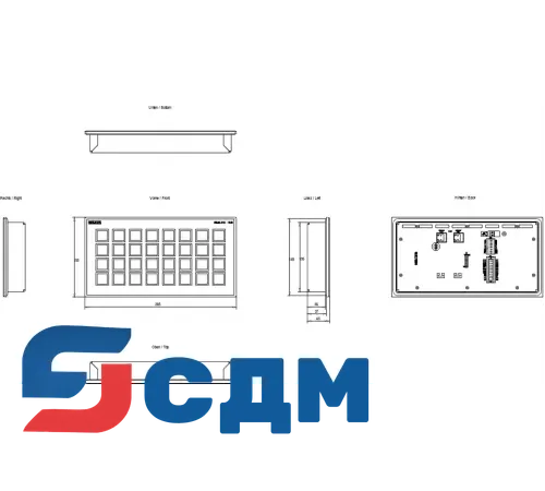 6AV36883EH470AX0 кнопочные панели Siemens SIMATIC PP.