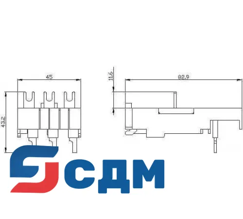 3RA2921-1BA00 Полупроводниковый 3-фазный контактор SIRIUS 3RF34