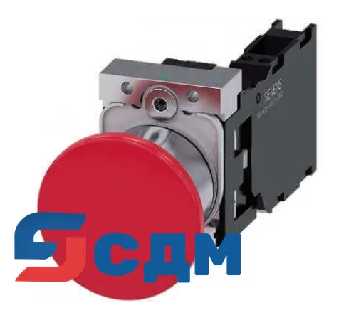 3SU1150-1BA20-3FA0-ZY12 Кнопка грибовидная