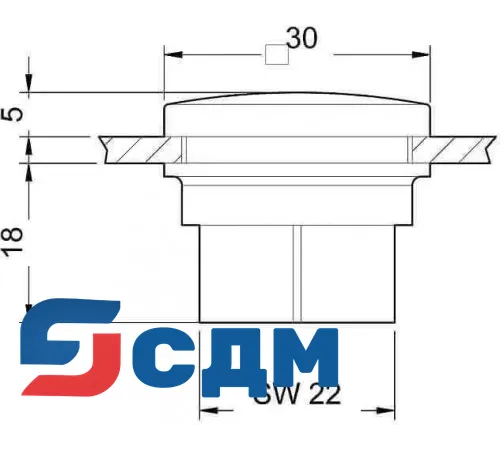 3SB3941-0AA Защитная крышка, шторки, пустые разъемы