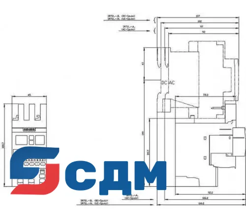 3RR2242-2FW30 Реле контроля тока