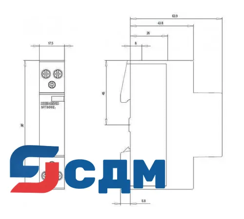 5TT5002-0 5TT5 0 Insta контакторы, AC/DC