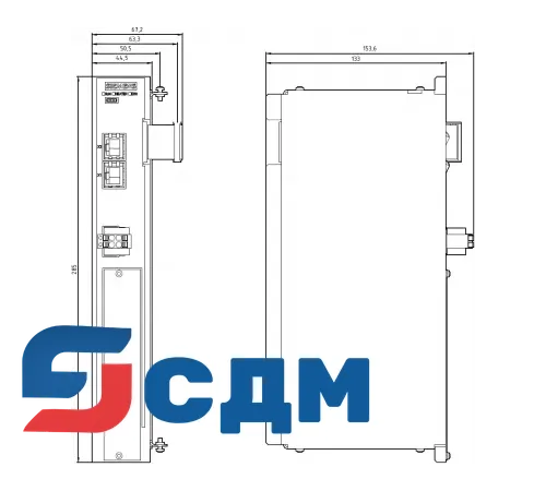 6BK1943-1AA00-0AA0 Центральный интерфейсный модуль (CIM)