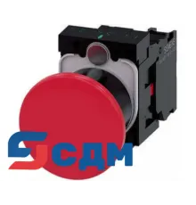 3SU1100-1BA20-1CA0-ZY11 Кнопка грибовидная