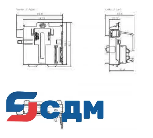 6ES7195-7HA00-0XA0 система распределенного ввода-вывода SIMATIC ET 200M